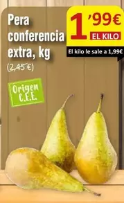 Oferta de Pera Conferencia Extra por 1,99€ en SPAR