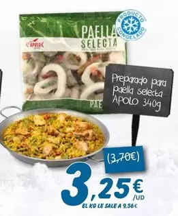 Oferta de Apolo - Prepando Para Paella Selecta por 3,25€ en SPAR