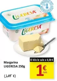 Oferta de Ligeresa - Margarina por 1€ en SPAR