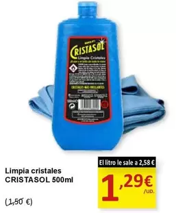 Oferta de Cristasol - Limpia Cristales por 1,29€ en SPAR