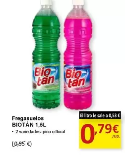 Oferta de Biotán - Fregasuelos por 0,79€ en SPAR