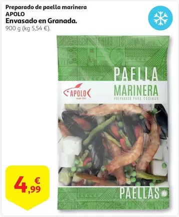 Oferta de Apolo - Preparado De Paella Marinera Envasado En Granada por 4,99€ en Alcampo