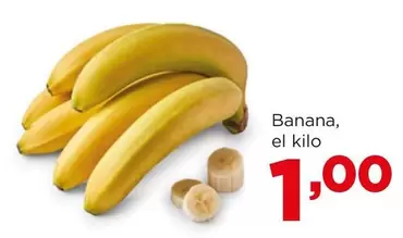 Oferta de Banana por 1€ en Alimerka