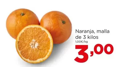 Oferta de Naranja, Malla De 3 Kilos por 3€ en Alimerka