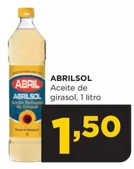 Oferta de Abrilsol - Aceite De Girasol por 1,5€ en Alimerka