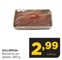 Oferta de Bizcocho Sin Gluten por 2,99€ en Alimerka