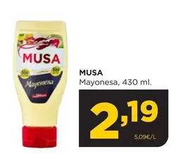 Oferta de Musa - Mayonesa por 2,19€ en Alimerka