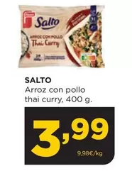 Oferta de Salto - Arroz Con Pollo Thai Curry por 3,99€ en Alimerka