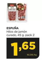 Oferta de Espuña por 1,65€ en Alimerka