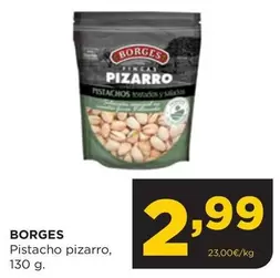 Oferta de Borges - Pistacho Pizarro por 2,99€ en Alimerka