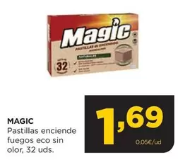 Oferta de Magic - Pastillas Enciende Fuegos Eco Sin Olor por 1,69€ en Alimerka