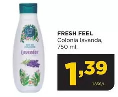 Oferta de Fresh - Fresh Feel Colonia Lavanda por 1,39€ en Alimerka