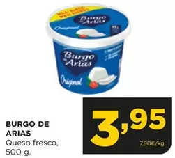 Oferta de Burgo de Arias - Queso Fresco por 3,95€ en Alimerka