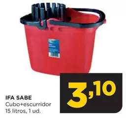 Oferta de Ifa sabe - Cubo+escurridor por 3,1€ en Alimerka