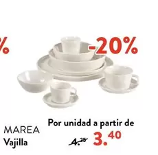 Oferta de Marea - Vajilla por 3,4€ en Casa