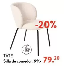 Oferta de Tate - Silla De Comedor por 79,2€ en Casa