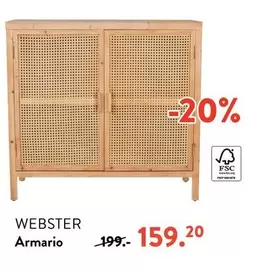 Oferta de Webster Armario por 159,2€ en Casa