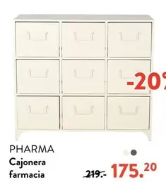 Oferta de Pharma Cajonera Farmacia por 175,2€ en Casa