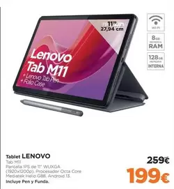 Oferta de Lenovo - Tablet por 199€ en El Corte Inglés