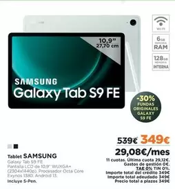 Oferta de Ram - Tablet por 349€ en El Corte Inglés