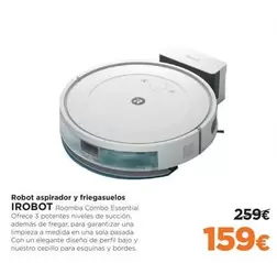 Oferta de Irobot - Robot Aspirador Y Friegasuelos por 159€ en El Corte Inglés