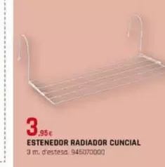 Oferta de Cuncial - Estenedor Radiador  por 3,95€ en Fes Més