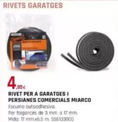 Oferta de Miarco - Rivet Per A Garatges I Persianes Comercials Miarco por 4,95€ en Fes Més