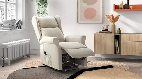 Oferta de Sillón Relax Power Lift Refugio por 395€ en Galerías del Tresillo