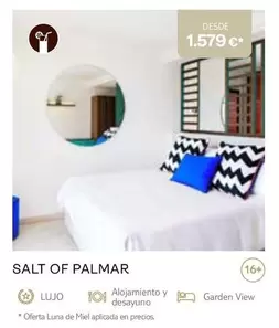 Oferta de Garden - Salt Of Palmar por 1579€ en Tui Travel PLC