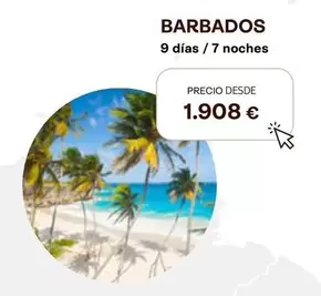 Oferta de Barbados por 1908€ en Tui Travel PLC