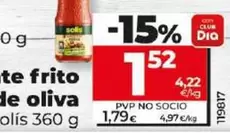 Oferta de Solís - Tomate Frito Con Aceite De Oliva por 1,52€ en Dia