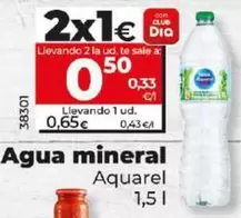 Oferta de Aquarel - Agua Mineral por 0,65€ en Dia