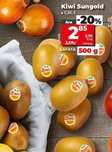 Oferta de Kiwi Sungold por 2,85€ en Dia