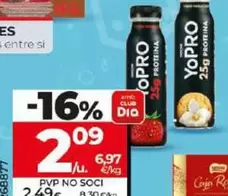 Oferta de Danone - Yogur Sin Cafeina Original por 2,09€ en Dia