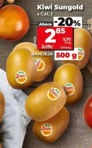 Oferta de Kiwi Sungold por 2,85€ en Dia