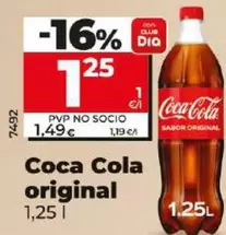 Oferta de Coca-Cola - Original por 1,25€ en Dia