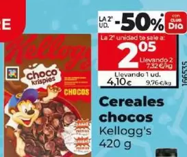 Oferta de Kellogg's - Cereales Chocos por 4,1€ en Dia