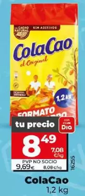 Oferta de Cola Cao - 1,2 Kg por 8,49€ en Dia