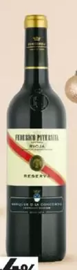 Oferta de Federico Paternina - Vino Tinto Reserva D.O. Rioja por 5,59€ en Dia