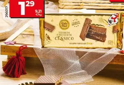 Oferta de Dia Dulce Noel - Turron Crujiente De Chocolate Con Loche por 1,29€ en Dia