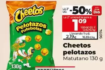 Oferta de Matutano - Cheetos Pelotazos por 2,19€ en Dia