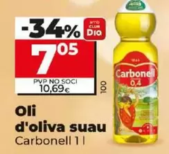 Oferta de Carbonell - Aceite De Oliva Suave por 7,05€ en Dia