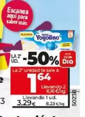 Oferta de Nestlé - Postre Lacteo Yogolino De Platano por 3,29€ en Dia