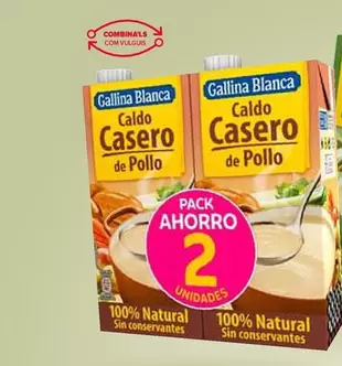 Oferta de Gallina Blanca - Caldos Caseros  por 4,09€ en Carrefour