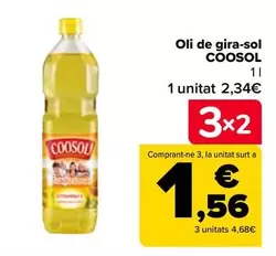 Oferta de Coosol - Aceite De Girasol por 2,34€ en Carrefour