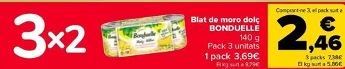 Oferta de Bonduelle - Maiz Dulce por 3,69€ en Carrefour