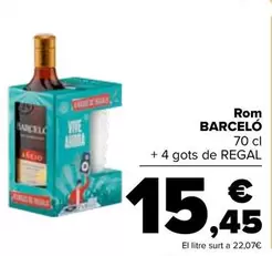 Oferta de Barceló - Ron por 15,45€ en Carrefour