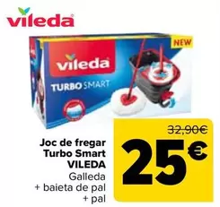 Oferta de Vileda - Set De Fregado Turbo Smart por 25€ en Carrefour