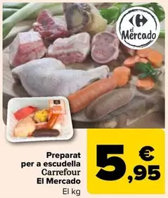 Oferta de Carrefour El Mercado - Preparado Para Cocido por 5,95€ en Carrefour