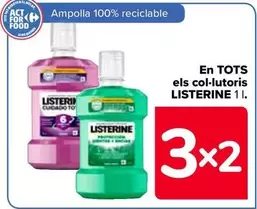 Oferta de Listerine - En Todos Los Enjuagues en Carrefour